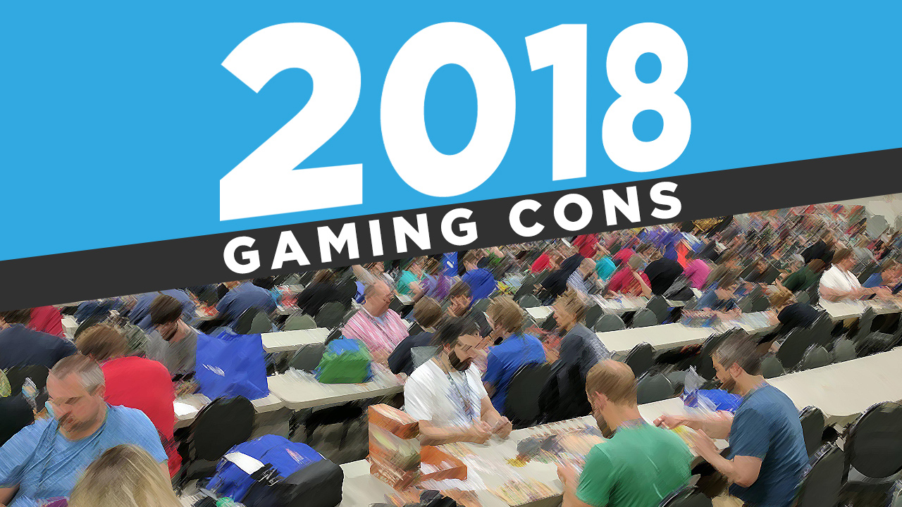 2018 Tabletop Gaming Conventions Map Casual Game Revolution