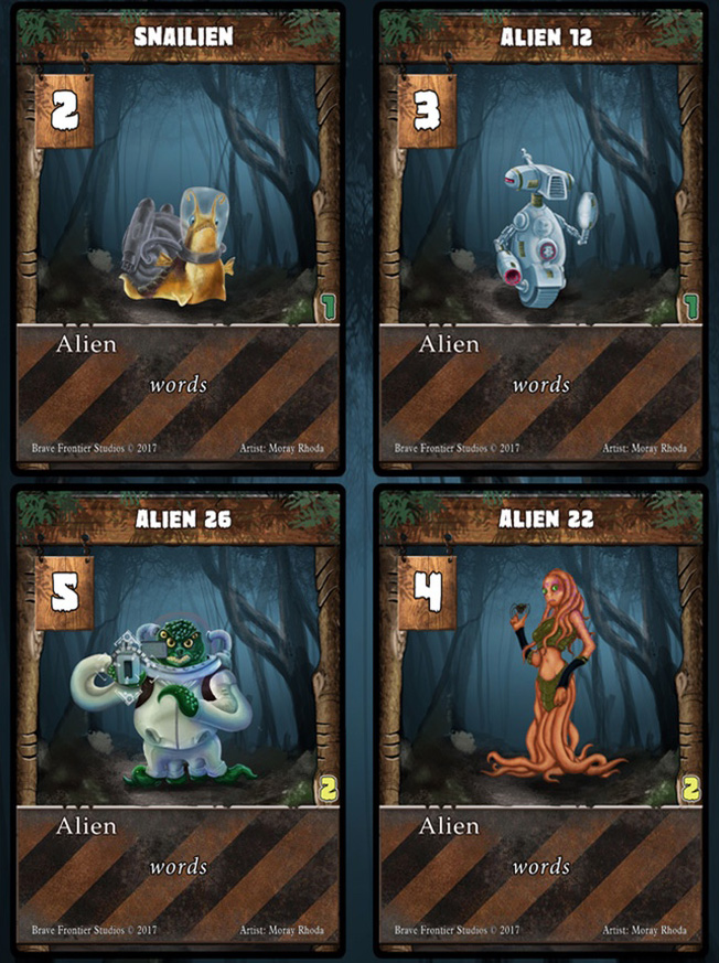 Nightmare Forest cards