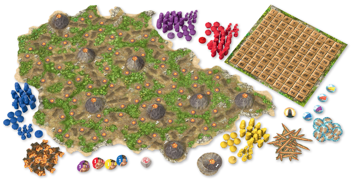 Volcanic Isle components