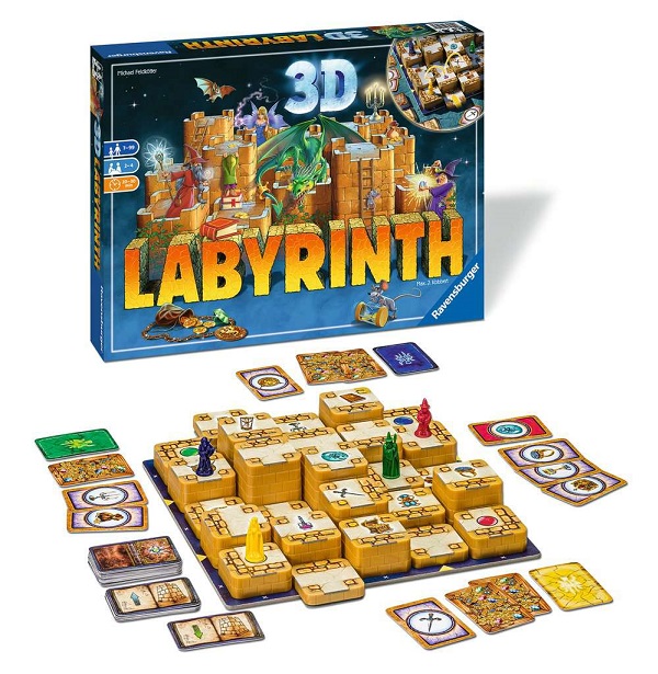 3D Labyrinth Components