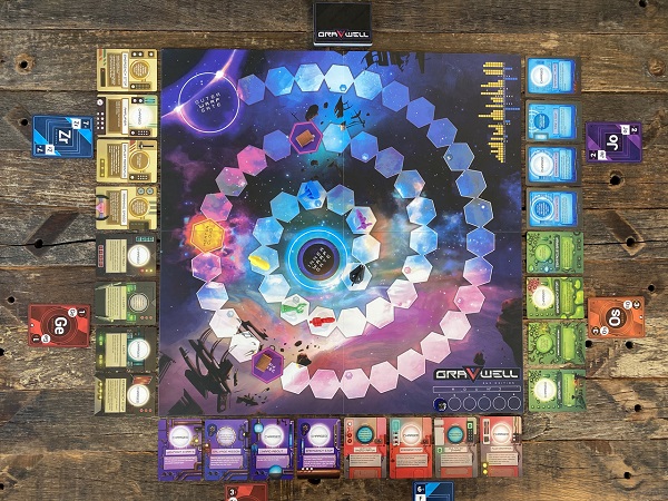Gravwell: 2nd Edition Components
