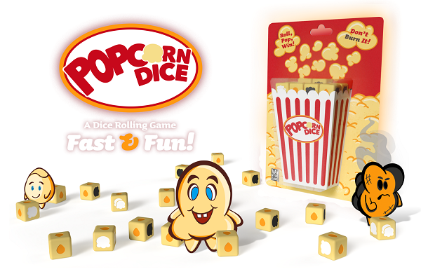 Popcorn Dice Components