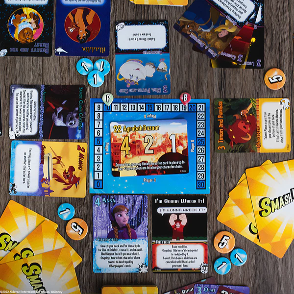 Smash Up: Disney Edition Components