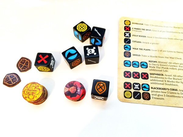 Booty Dice Components