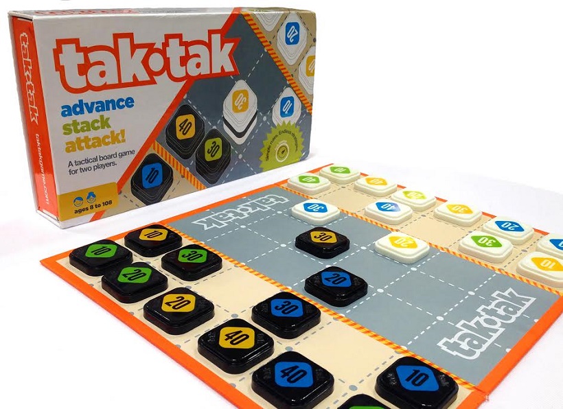 Tak-Tak Game Board and Box