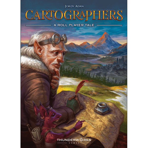 Cartographers A Roll player game 