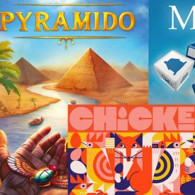 Pyramido, Chicken, My City: Roll & Build